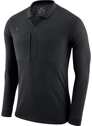 Nike DRY Referee Top - langarm - schwarz
