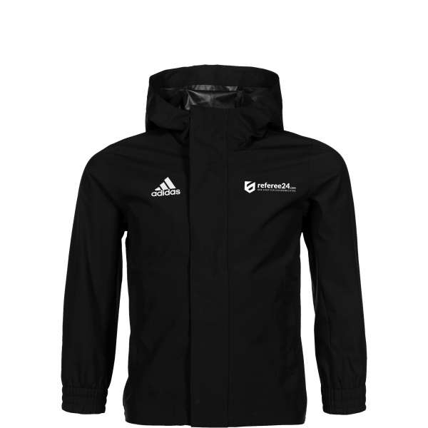 adidas Entrada Allwetter Jacke schwarz mit referee24 Logo