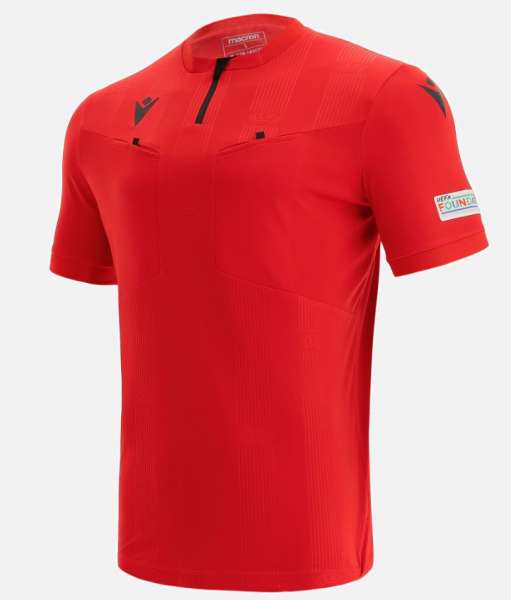 Macron UEFA Referee21 Jersey - rot