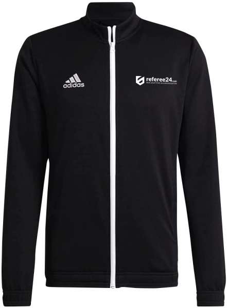 adidas Entrada Training Jacke schwarz mit referee24 Logo